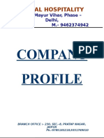 Company Profile: Aviral Hospitality