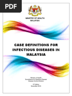 Case Definition Infectious Disease 2016