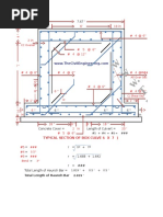BBS Formulas for Reinforcement Calculation | PDF