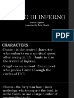 Canto Iii Inferno: Dante Alighieri Translated by John Ciardi
