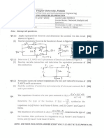 Network Analysis Exam Questions