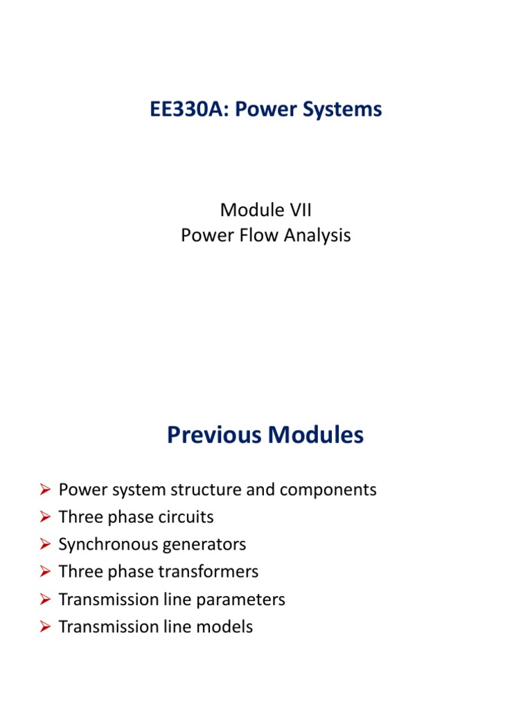 Power Flow Analysis in Power Systems | PDF | Network Analysis ...