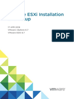 Vsphere Esxi 67 Installation Setup Guide