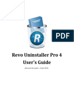 Revo Uninstaller Pro Help