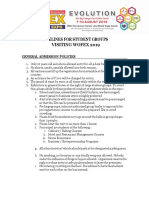 Guidelines For Student Groups 2019 PDF