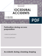 Procedural Accidents during operative treatment