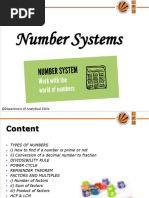 29 - 2017 - Number System