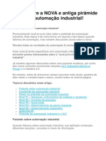 Nova e antiga pirâmide da automação industrial