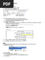 Entering Orders On Cerner