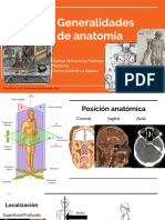 Generalidades de Anatomía