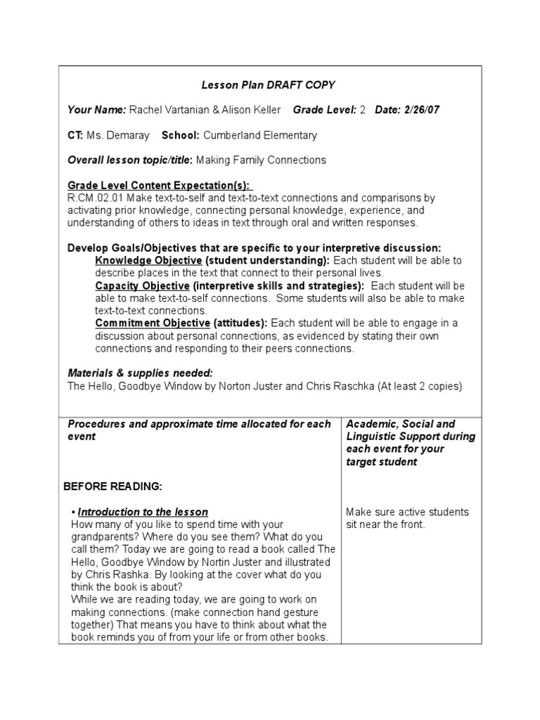 Introduction To The Lesson | PDF | Lesson Plan | Education Theory