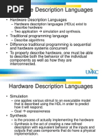 Hardware Description Languages