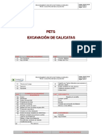Pets Excavacion de Calicatas PDF