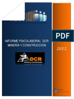 Informe Psicolaboral DCR