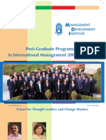PGPIM Brochure 2009