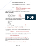 Enginnering Programming Mid - Exam - 2008 - Problems With Solutions