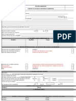 Formato Reporte de Emergencia