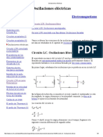 Oscilaciones eléctricas