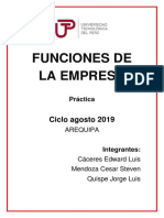 Funciones Empresariales