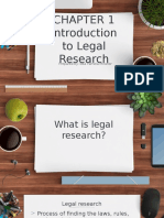 Legal Research by Rodriguez Chapter 1-2 (Presentation)