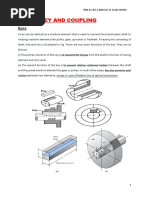 Shaft, Key and Coupling