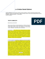 Sentencia Corte Suprema Justicia Cristian Estévez