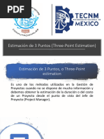 Estimación de 3 Puntos (Three-Point Estimation)