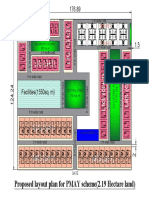 LIG (G+2) : Proposed Layout Plan For PMAY Scheme (2.19 Hectare Land)