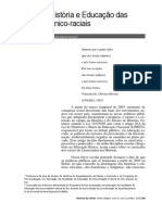 O MEINERZ, Carla B Ensino de História e Educação Das Relações Étnico Raciais