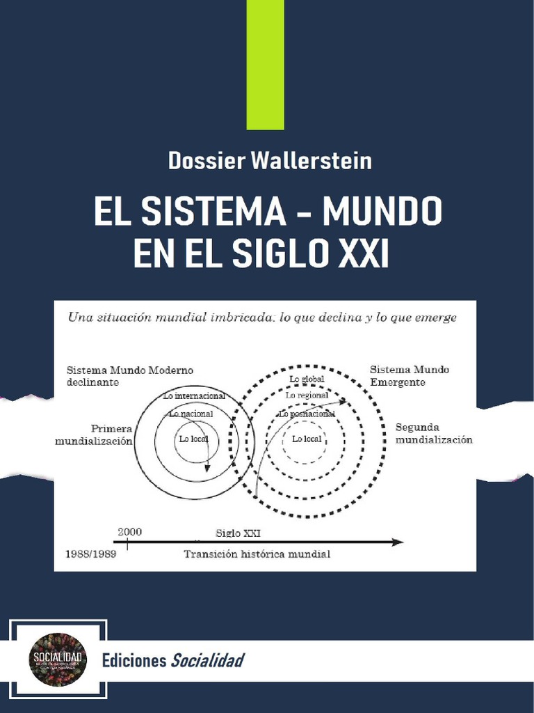 Dossier Wallerstein El sistema mundo en el siglo XXI Teoría de sistemas mundiales Estado