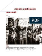 Marxismo Frente a Política de Identidad