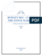 Key Features of Budget 2012