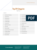 DC Top 25 Categories - 2018