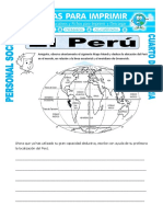 Ficha El Peru Para Cuarto de Primaria