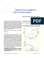 A 60 Ghz Medium Power Amplifier For Radio-Over-Fiber System: Ii. 0.12 Μm Gaas Phemt Characteristics