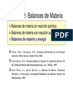 Balances de Materia