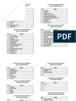 Daftar Nama Kader Kesehatan
