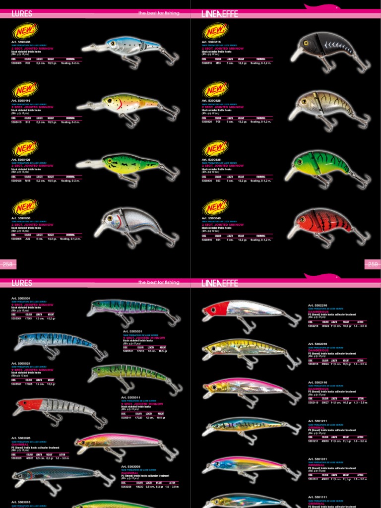 Lures: The Best For Fishing | PDF | Fishing Equipment | Recreational ...