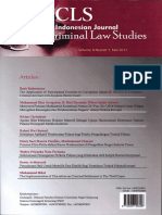 Indonesia Journal of Criminal Law Studies Volume II Nomor 1 Mei 2017