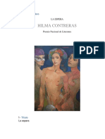 Hilma Contreras: Portada Del Libro
