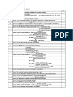 Chemistry Checklist Chapter 1