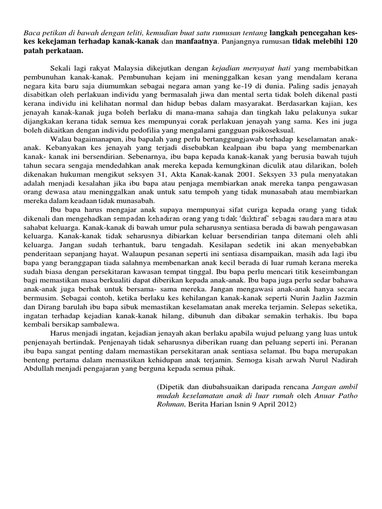 Perkembangan Fizikal Kanak Kanak Pdf