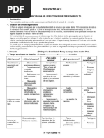 Sesiones Proyecto - 4º