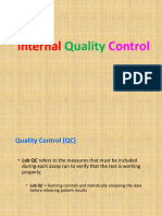 Special Internal Quality Control