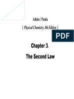The Second Law: 《 《 《 《 Physical Chemistry, 8th Edition 》 》 》 》