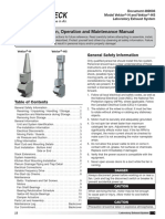 Installation, Operation and Maintenance Manual: General Safety Information