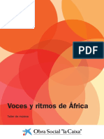 Voces y ritmos africa