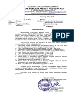 2019 Surat Edaran Libur Semester Genap PDF