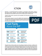 IMF Monitors Global Economy and Provides Financial Assistance