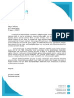 Letterhead (Sky Color)